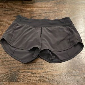Lululemon Speed Up Short 4in Black